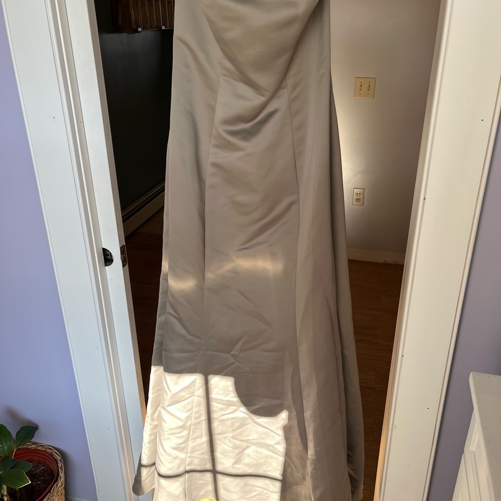 Elegant Silver Gown